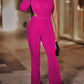 Cutout One-Shoulder Jumpsuit