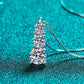 1.8 Carat Moissanite Triple-Pendant Necklace