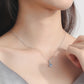 Get What You Need Moissanite Pendant Necklace
