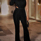 Cutout One-Shoulder Jumpsuit