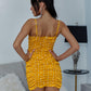 Polka Dot Ruched Mini Bodycon Dress