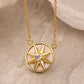 Cubic Zirconia Star Pendant Necklace