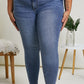 Judy Blue Gloria Full Size Embroidered Relaxed Fit Jeans