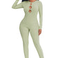 Cutout Round Neck Jumpsuit