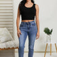 Judy Blue Gloria Full Size Embroidered Relaxed Fit Jeans