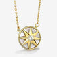 Cubic Zirconia Star Pendant Necklace