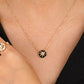 Cubic Zirconia Star Pendant Necklace