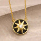 Cubic Zirconia Star Pendant Necklace