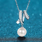 Give You A Chance Pearl Pendant Chain Necklace
