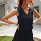 Ruffled V-Neck Romper