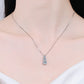 1.8 Carat Moissanite Triple-Pendant Necklace