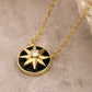 Cubic Zirconia Star Pendant Necklace