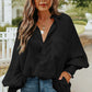 Collar shirt thin medium long stripe casual long sleeve shirt