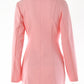 Women's Sexy Fake Two Piece Lapel Long Sleeve Blazer Dress
